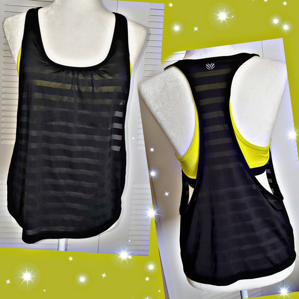 Forever 21 Athletic Tank W/ Built In Sports Bra